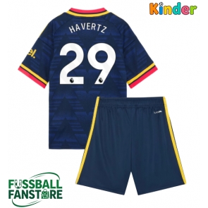 Arsenal Kai Havertz #29 Replik Auswärtstrikot Kinder 2026-27 Kurzarm (+ Kurze Hosen)